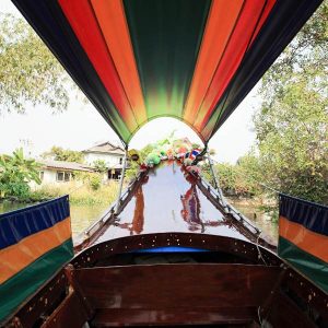 Bangkok Canals on boat