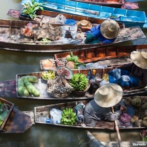 Bangkok Half Day Floating Market Tour (Damnern Saduak)