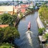 Damneon Saduak Floating Market and River Kwai Tour