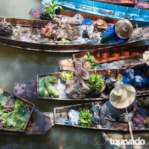 Damnoen Saduak Floating Market Full Day Tour & Rose Garden