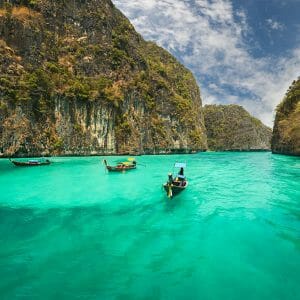 Phi Phi Islands Tour by Cruise Boat from Phuket