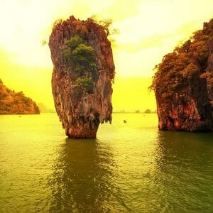 Phang Nga Bay Sunset Dinner Tour by Speedboat