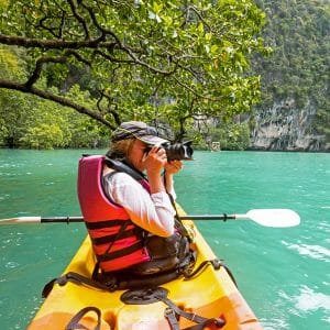 Krabi Canoe Tour at Ao Thalane Sunset