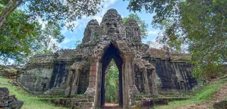 Stepping Into History Exploring The Majestic Angkor Thom Gates