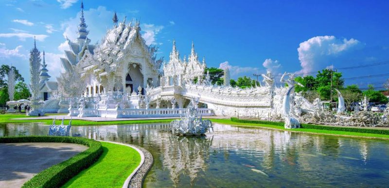 Wat Rong Khun temple (white temple) in Chiang Rai - 11 Unexplored Wonders Of Chiang Mai and Chiang Rai You Can’t Miss