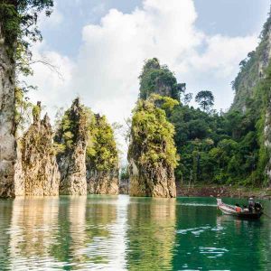 Cheow Lan Lake Boat Ride