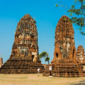 Private Bangkok to Ayutthaya Tour by Road at Wat Mahathat
